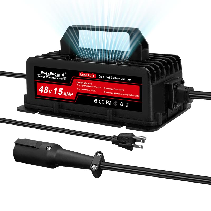 Ładowarka akumulatorów kwasowo-ołowiowych 48V15A — Zawsze Przekraczaj