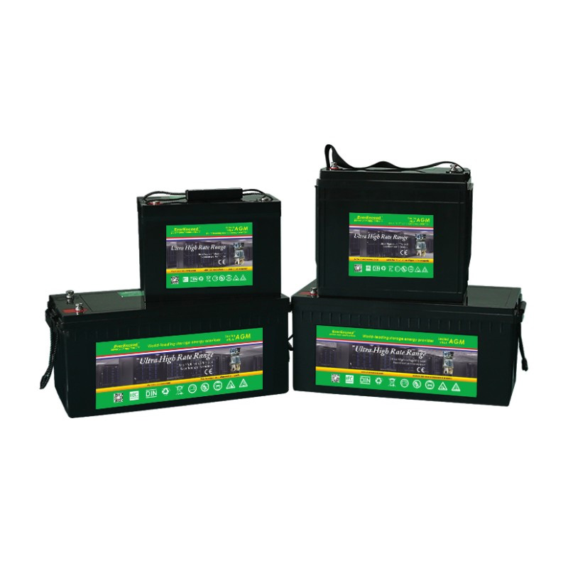 12-woltowy akumulator AGM SLA VRLA o głębokim cyklu