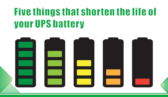 Pięć rzeczy, które skracają żywotność baterii UPS