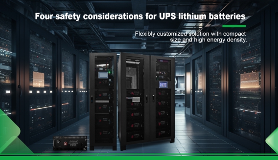 Należy rozważyć cztery kwestie dotyczące bezpieczeństwa baterii litowych UPS