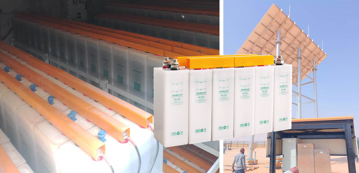 Akumulator niklowo-kadmowy 900 Ah do zastosowań w przemyśle naftowym i gazowym