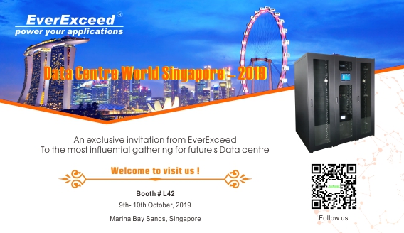 Zapraszamy do odwiedzenia EverExceed w Data Center World Singapur-2019
