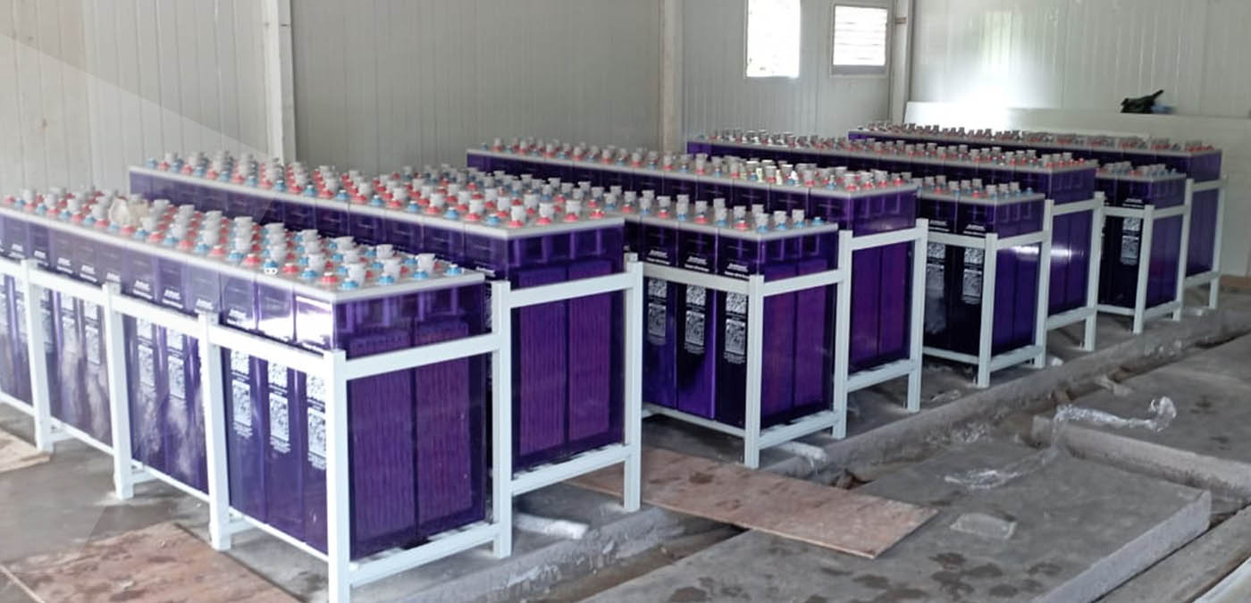 Baterie rurowe OPzS zalewane