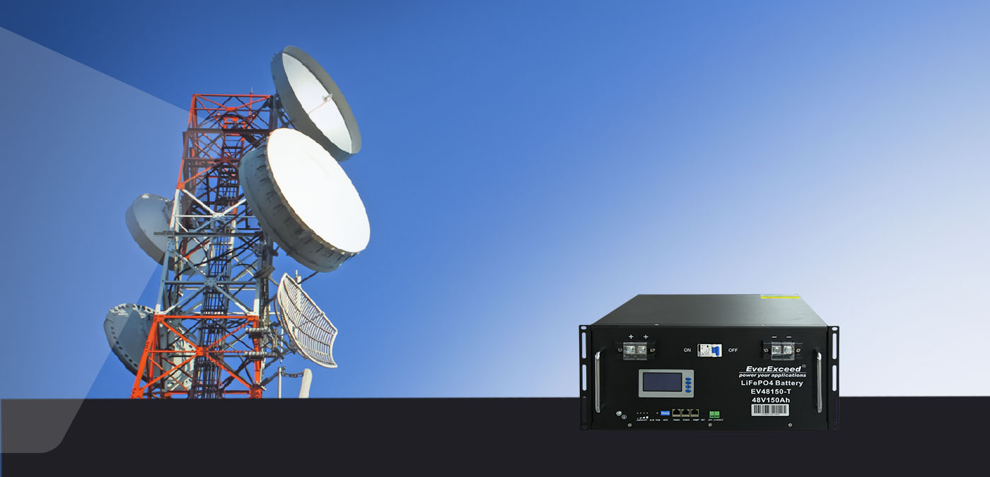 Akumulatory telekomunikacyjne LiFePO4 48 V 150 Ah