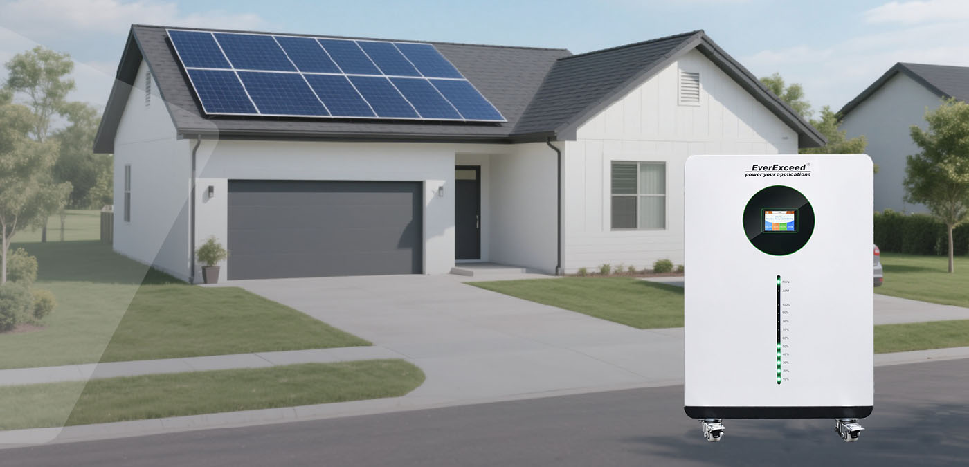 48 V 280 Ah mobilne baterie litowe solarne