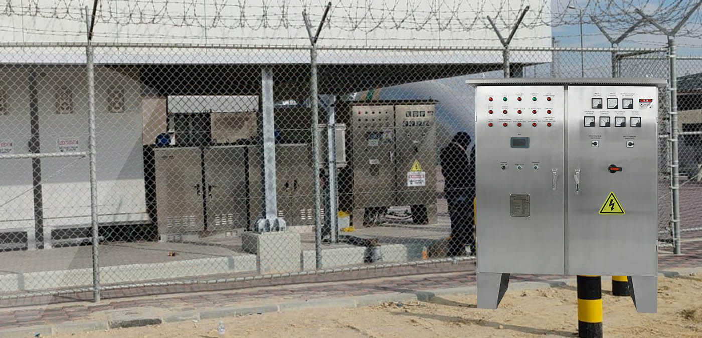 Dostawa ładowarki przemysłowej uXcel 24V300A dla firmy Kuwejt Oil